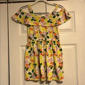 Nautica Kids Floral Dress - Yellow and Green